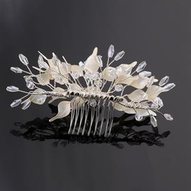 Sedef Yapraklı Tarak Toka