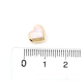 Sedefli Kalp Takı Boncuğu