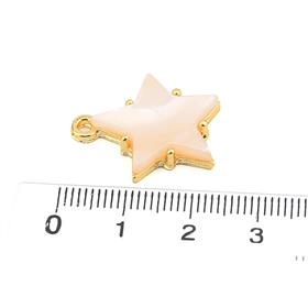 Sedefli Yıldız Takı Ucu