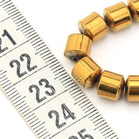 Silindir Hematit Taşı Boncuk