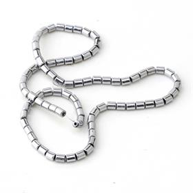 Silindir Kesim Hematit Boncuk