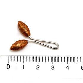 Simli Arpa Taşlı Eşarp Şal Klipsi 12 adet