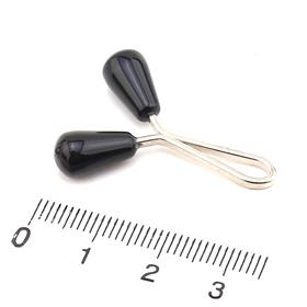 Siyah Arpa Eşarp Şal Tokası 12 adet