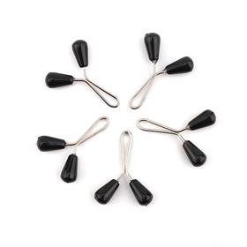 Siyah Arpa Eşarp Şal Tokası 12 adet