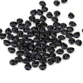 Siyah Damla Oya Boncuğu