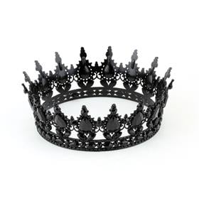 Siyah Renk Pasta Tacı