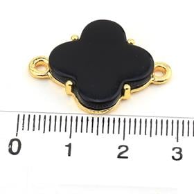 Siyah Sedefli Van Cleef Bileklik Aparatı