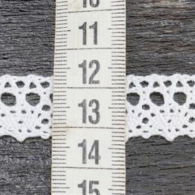 Beyaz Kopanaki Pamuk Dantel