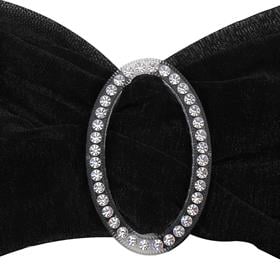 Swarovski Taşlı Şeffaf Oval Kemer Tokası