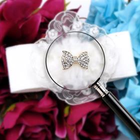 Taşlı Fiyonk Metal Süs