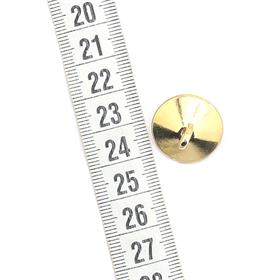 Taşlı Yastık ve Mobilya Düğmesi Altın 10 adet