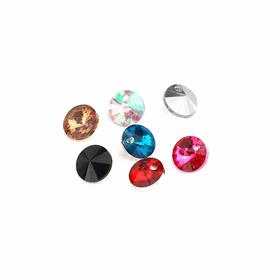 Tek Delikli Mini Cam Mercimek Taş 5 Adet