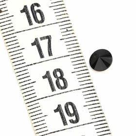 Tek Delikli Mini Cam Mercimek Taş 5 Adet