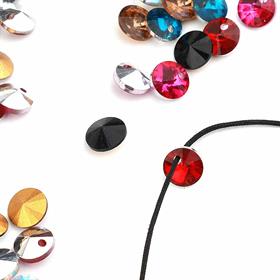 Tek Delikli Mini Cam Mercimek Taş 5 Adet