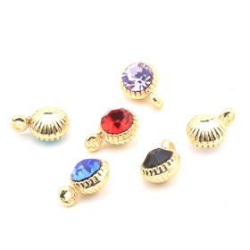 Tek Taşlı Kolye ve Küpe Ucu