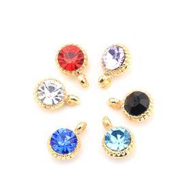 Tek Taşlı Kolye ve Küpe Ucu