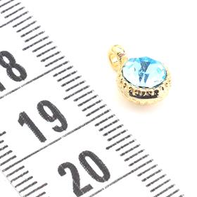 Tek Taşlı Kolye ve Küpe Ucu