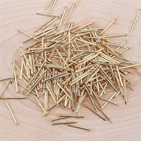 Top Başlı, Altın Sarı Renk Filografi Çivisi