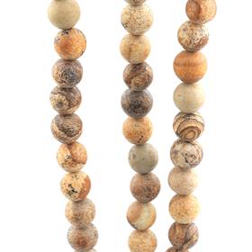 Toprak Görünümlü Kuvars Boncuk