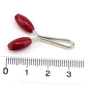 Toptan Karışık Renkli Badem Eşarp Şal Tokası 100lü