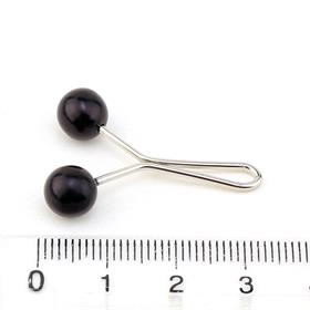 Toptan Siyah İnci Taşlı Eşarp Şal Toka Firketesi 100 adet