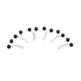 Toptan Siyah İnci Taşlı Eşarp Şal Toka Firketesi 100 adet