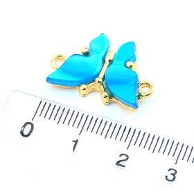 Turkuaz Sedefli Kelebek Bileklik Aparatı