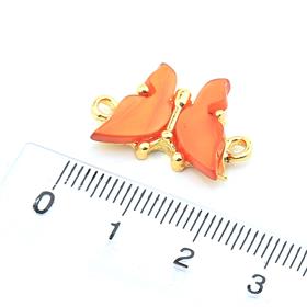 Turuncu Sedefli Kelebek Bileklik Aparatı