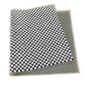 Ütüyle Yapışabilen Kristal Taşlı Meç Plaka Siyah Beyaz