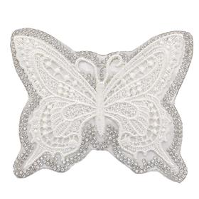 Ütüyle Yapışan Kelebek Nakış Aplik