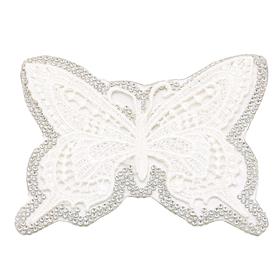 Ütüyle Yapışan Kelebek Nakış Aplik