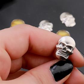 Ütüyle Yapışan Metalik Kuru Kafa (20 Adet) 