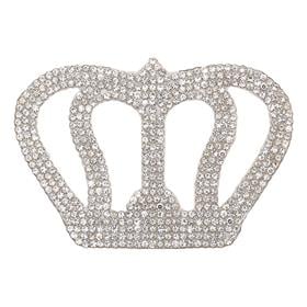 Ütüyle Yapışan Taşlı Kral Taç Motif 5 x 7,5 cm