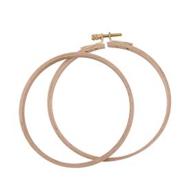 Vidalı Ahşap Kasnak 18,5 cm