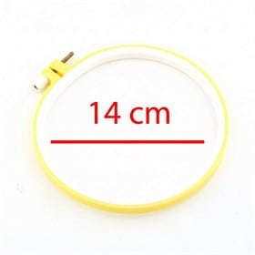 Vidalı Plastik Kasnak 14 cm