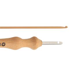 Yabalı Ahşap Saplı Kalın Uçlu Punch İğnesi