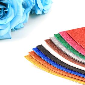 Yapışkanlı, Simli Eva Kağıdı 20 cm * 30 cm 10 adet