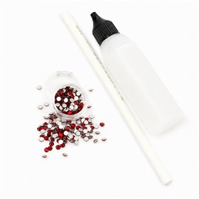 Yapıştırıcı ile Yapıştırma Kristal Taş Seti