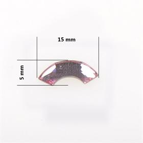 Yarım Daire Kristal Taş (10 Adet)