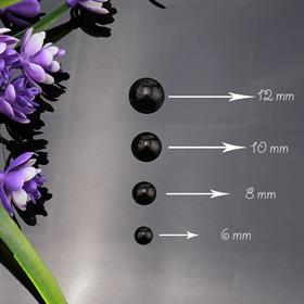 Yarım Kesik İnci Siyah