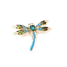 Yeşil Taşlı Yusufcuk Broş