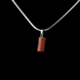 Yıldız Taşı Silindir Kolye Ucu