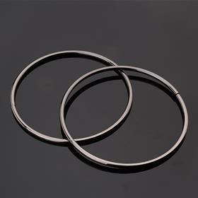 Yuvarlak Metal, Çanta Sapı Halka Nikel