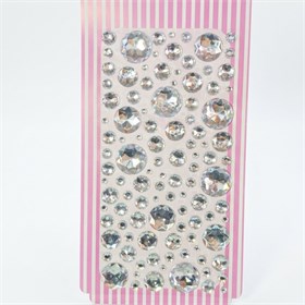 Yuvarlak Rhinestone Yapışkanlı Taş Sticker Seti
