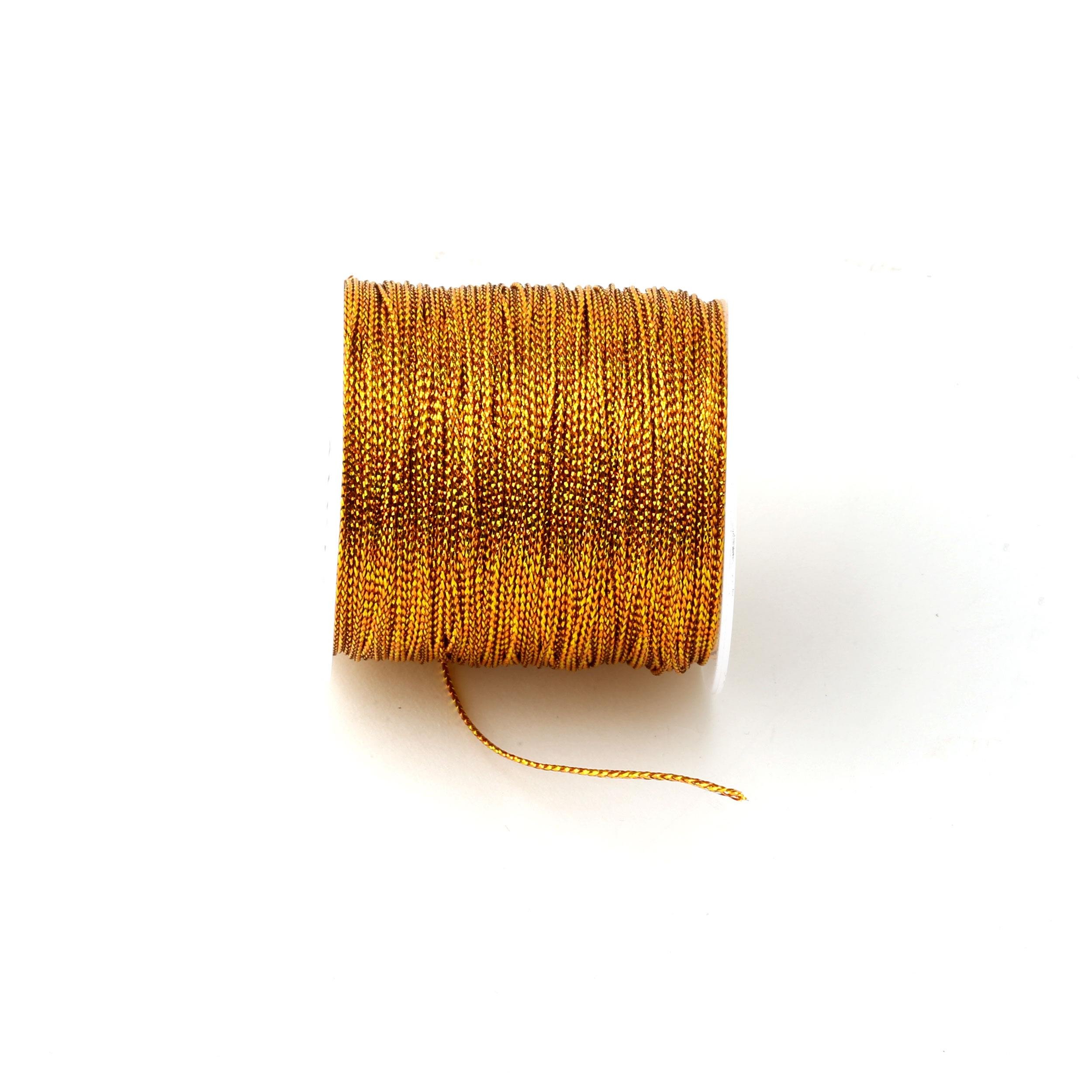 0,8 mm Simli Monofil ip Ebruli Altın