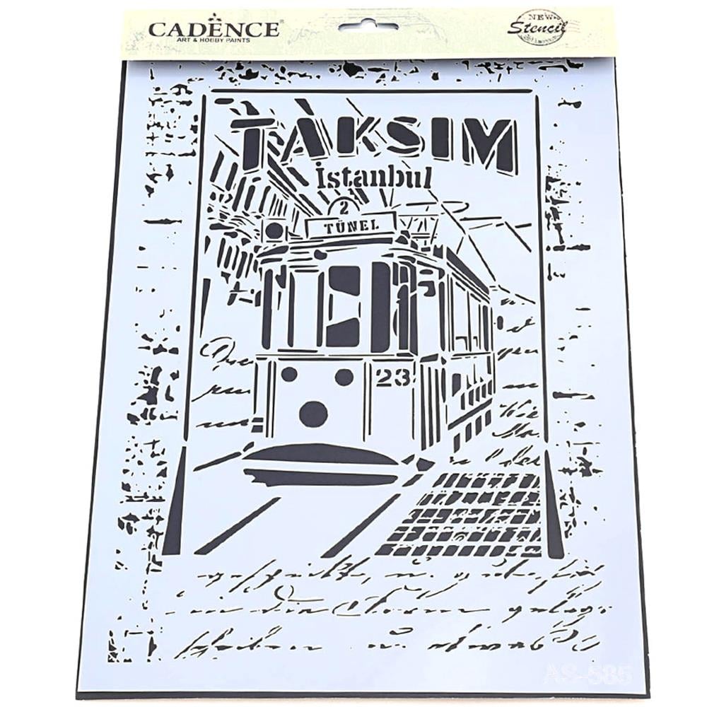 21CM X 30CM STENCIL ŞABLONU