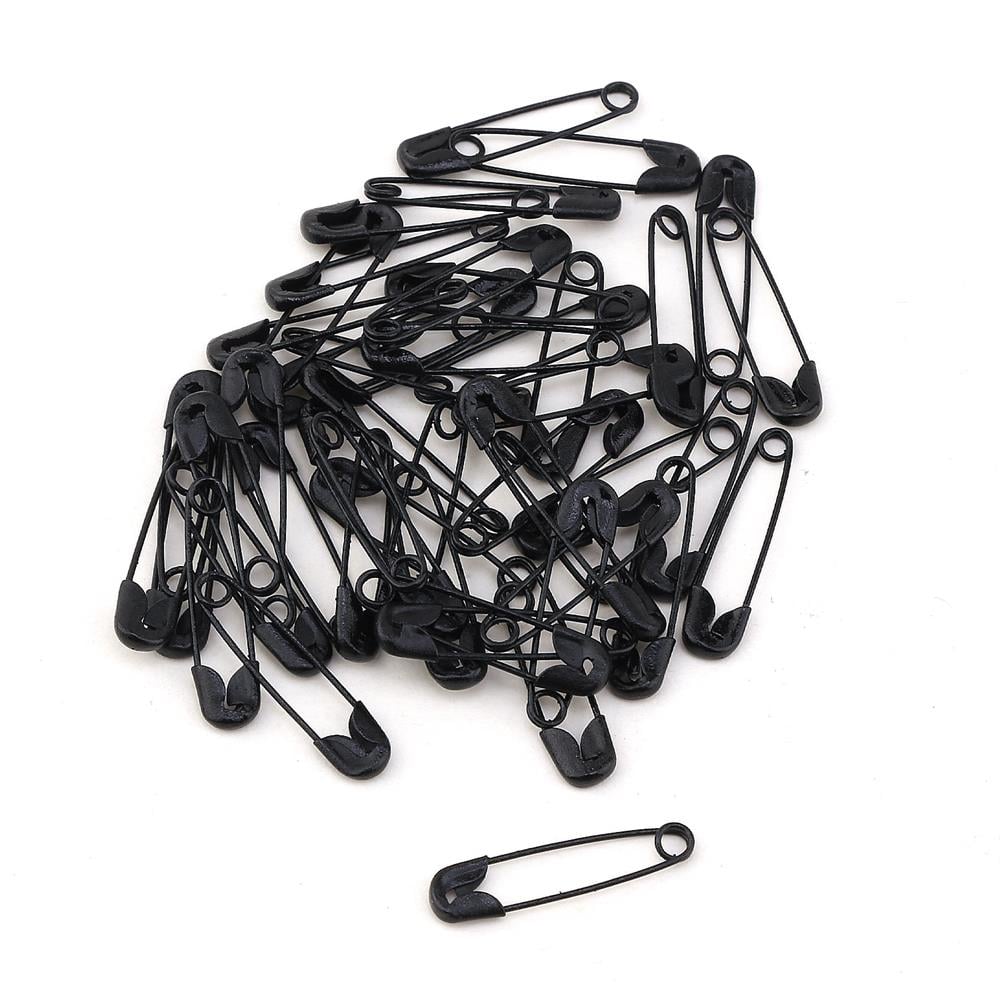 50 Adet Siyah Çengelli Eşarp ve Şal İğnesi