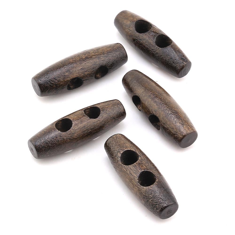 Ahşap Çoban Düğmesi Haki