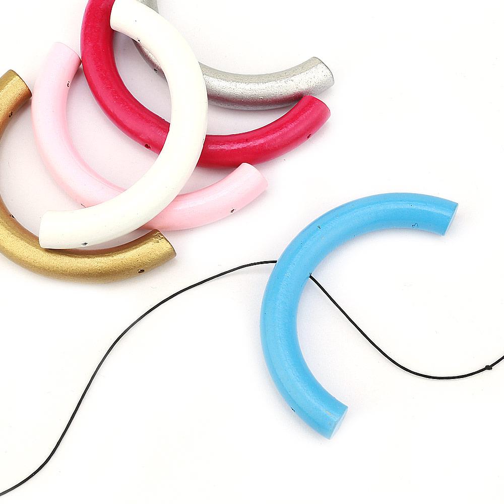 Büyük Boy Ahşap Yarım Halka