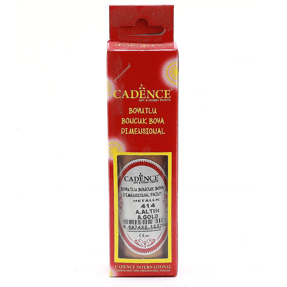 Cadence Boyutlu Boncuk Boya - 414 Antik Altın